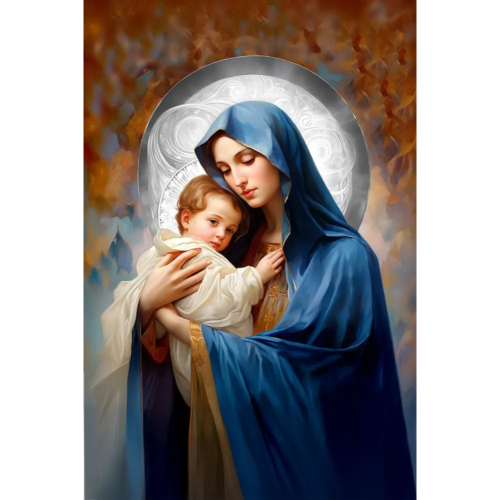Fotoporcellana Madonna con Bambino - Santi | Velpas