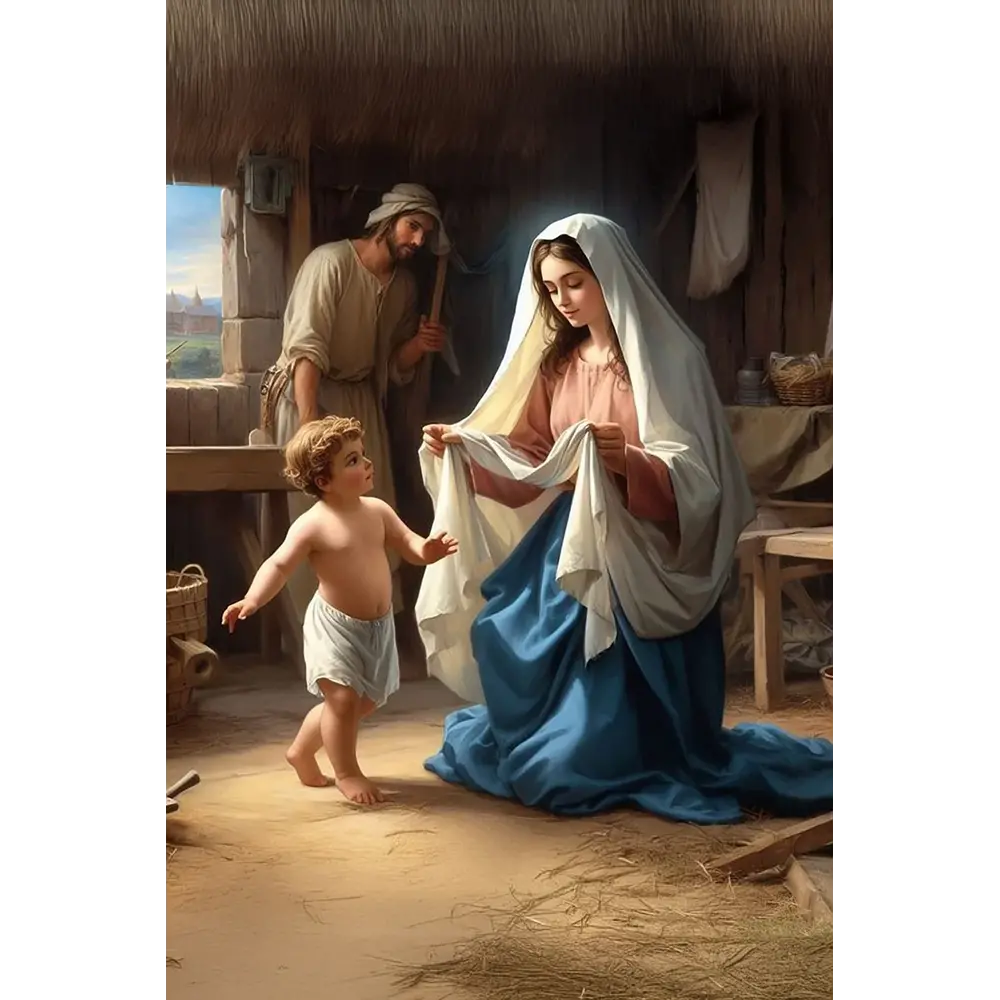 Fotoporcellana Sacra Famiglia - Santi | Velpas
