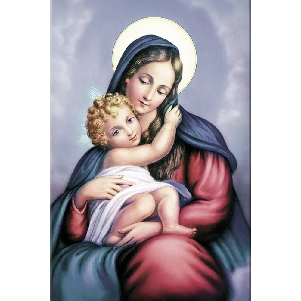 Fotoporcellana Madonna con Bambino - Santi | Velpas