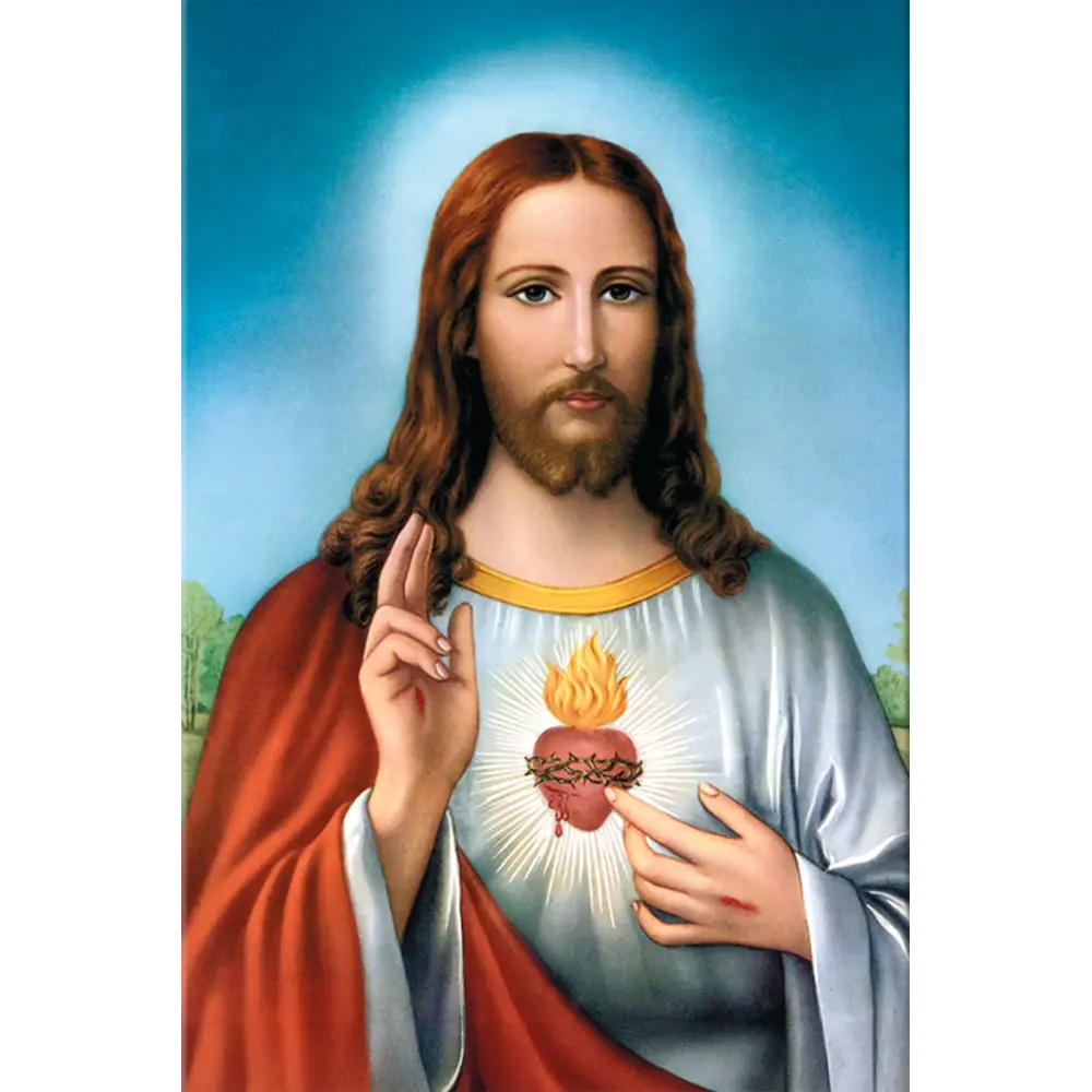 Fotoporcellana Sacro Cuore di Gesu - Santi | Velpas