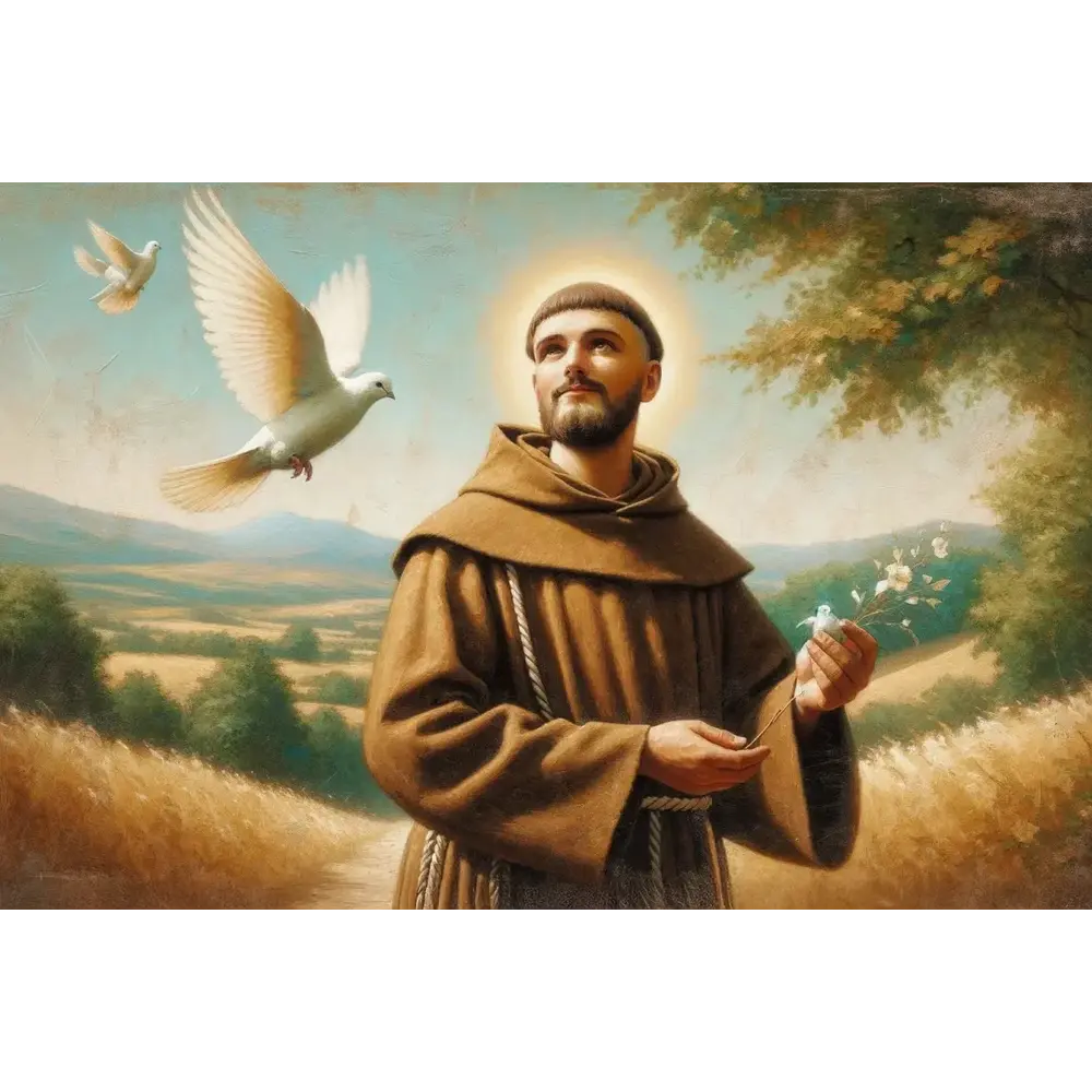 Fotoporcellana San Francesco d'Assisi - Santi | Velpas