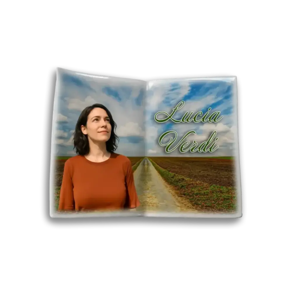 Fotoporcellana Libro a Terreno - Libri a Parete | Velpas