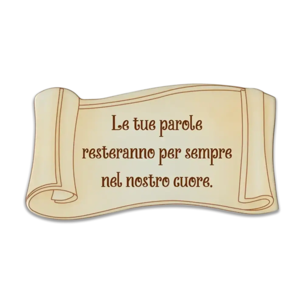 Fotoporcellana Pergamene Intarsio - Pergamene a Parete | Velpas
