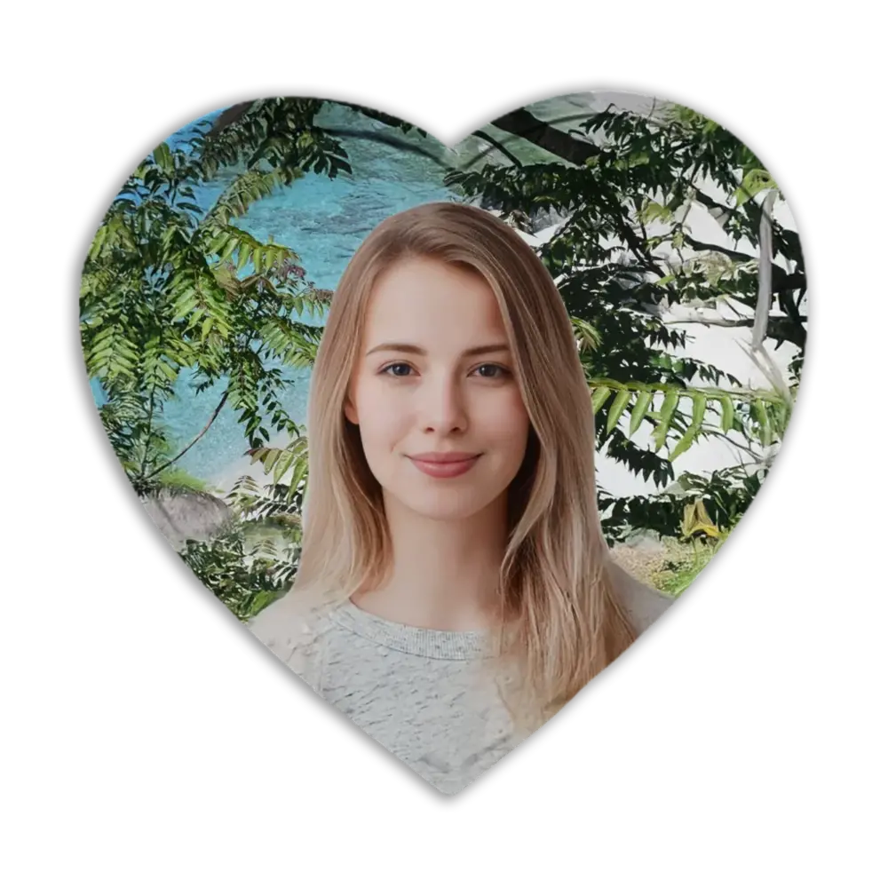 Fotoporcellana Cuori Cristallo - Cristalli | Velpas