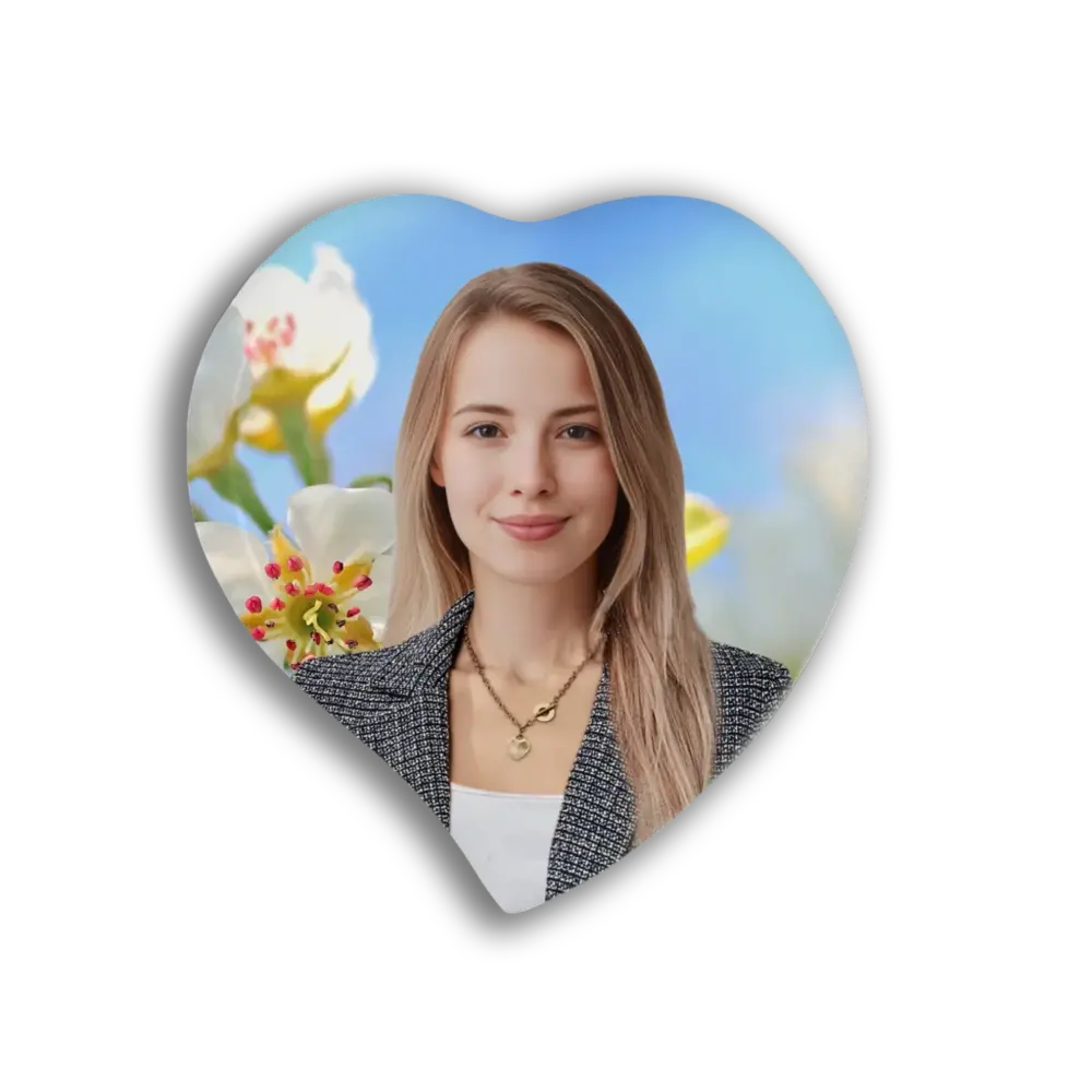 Fotoporcellana Cuore a Sinistra - Cuori | Velpas